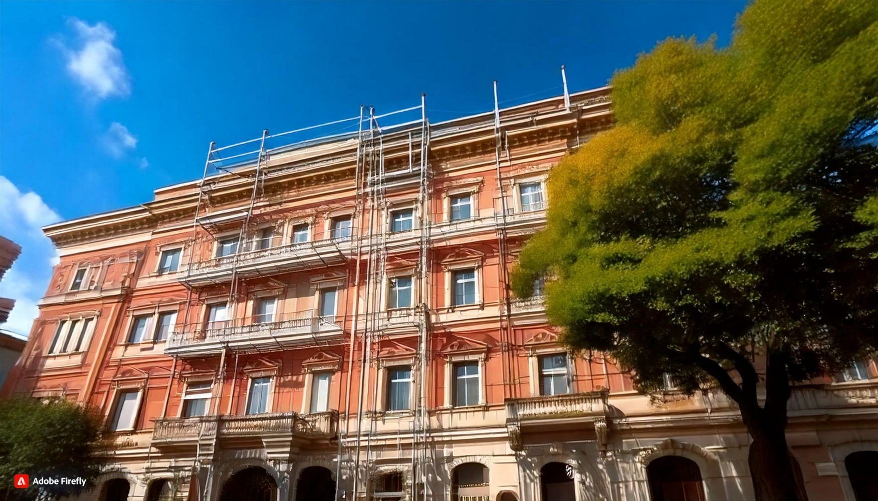 ristrutturazione facciate condominio pop architetti
